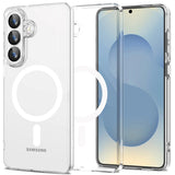 Samsung Galaxy S26+ (Plus) Tech-Protect Flexair Hybrid Bagside Cover - MagSafe Kompatibel - Gennemsigtig