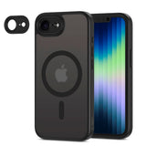 Tech-Protect MagCam Cover - iPhone 16e - MagSafe Kompatibel - Mat Sort