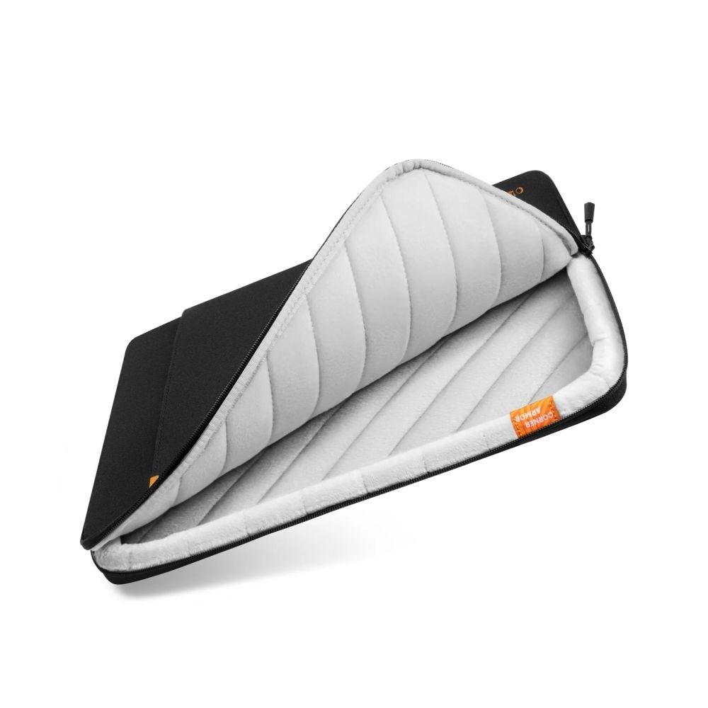 Tech-Protect Defender 15-16" Laptop Sleeve - Sikker og Stilfuld Beskyttelse til Din Laptop - Sort