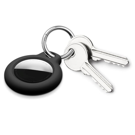 Tech-Protect AirTag Rough Cover med Karabinhage - 2 stk. - Sort