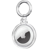 Tech-Protect Apple AirTag 1. & 2. Gen. Icon Case m. Karabinhage - 4 stk. - Gennemsigtig
