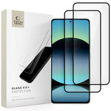 Tech-Protect Xiaomi Redmi Note 14 (4G) / (5G) Glass Fit+ - Beskyttelsesglas - 2 Stk. - Gennemsigtig