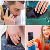 Tech-Protect MagWallet Magnetisk og Imiteret Læderkortholder - MagSafe Kompatibel - Grøn