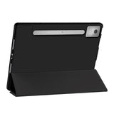 Lenovo IdeaTab Pro - Tech-Protect - Silikone Flip Cover m. Ståfunktion & Pen Holder - Sort