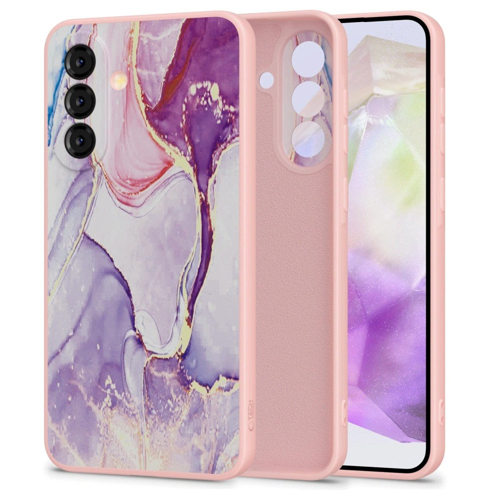 Samsung Galaxy A26 (5G) Tech-Protect Icon Cover - Colorful Marble