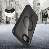 Nothing Phone (3a) Tech-Protect Magmat Bagside Cover - MagSafe Kompatibel - Gennemsigtig / Sort