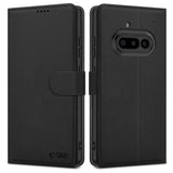 Nothing Phone (3a) Tech-Protect Wallet Cover m. Pung - Sort