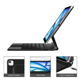 iPad Air 11" (2026 / 2025 / 2024) / Air (2022 / 2020) Tech-Protect Keyboardcover  - Engelsk Tastatur - Sort