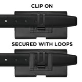 Tech-Protect Universal Kunstlæder Etui - Mål (17.5 x 9 x 2.8 cm) - Sort