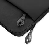 Tech-Protect MacBook / Laptop 13-14" Beskyttende Sleeve med Lomme - Foret Inderside - Sort