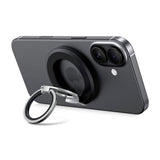 Tech-Protect Magnetisk Finger Ring - Mobil - MagSafe Kompatibel - Sort