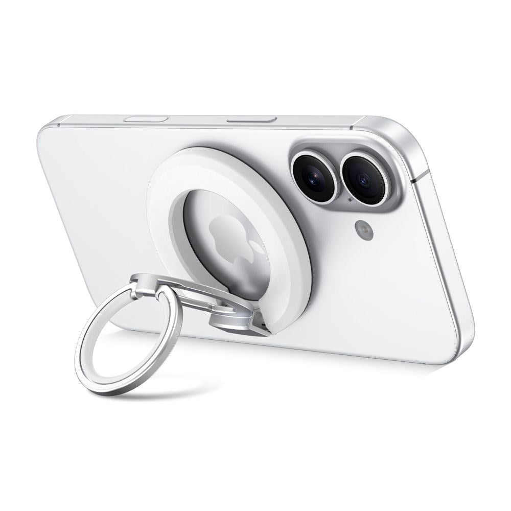 Tech-Protect Magnetisk Finger Ring - Mobil - MagSafe Kompatibel - Hvid