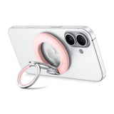 Tech-Protect Magnetisk Finger Ring - Mobil - MagSafe Kompatibel - Lyserød