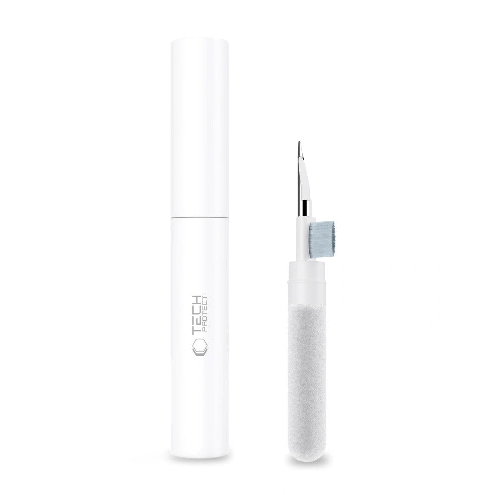 3-i-1 Rengøringssæt til Høretelefoner - Tech-Protect - Hvid