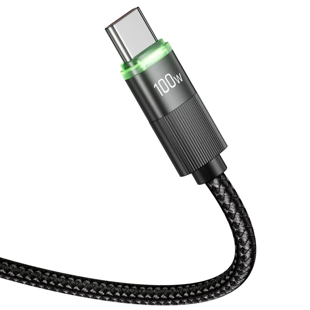 Tech-Protect Ultraboost 100W USB-C Kabel – 180 cm Hurtigopladning