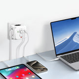 Tech-Protect Opladningsdock til Samtidig Ladning af Elektroniske Enheder - Hvid - (DEMO)