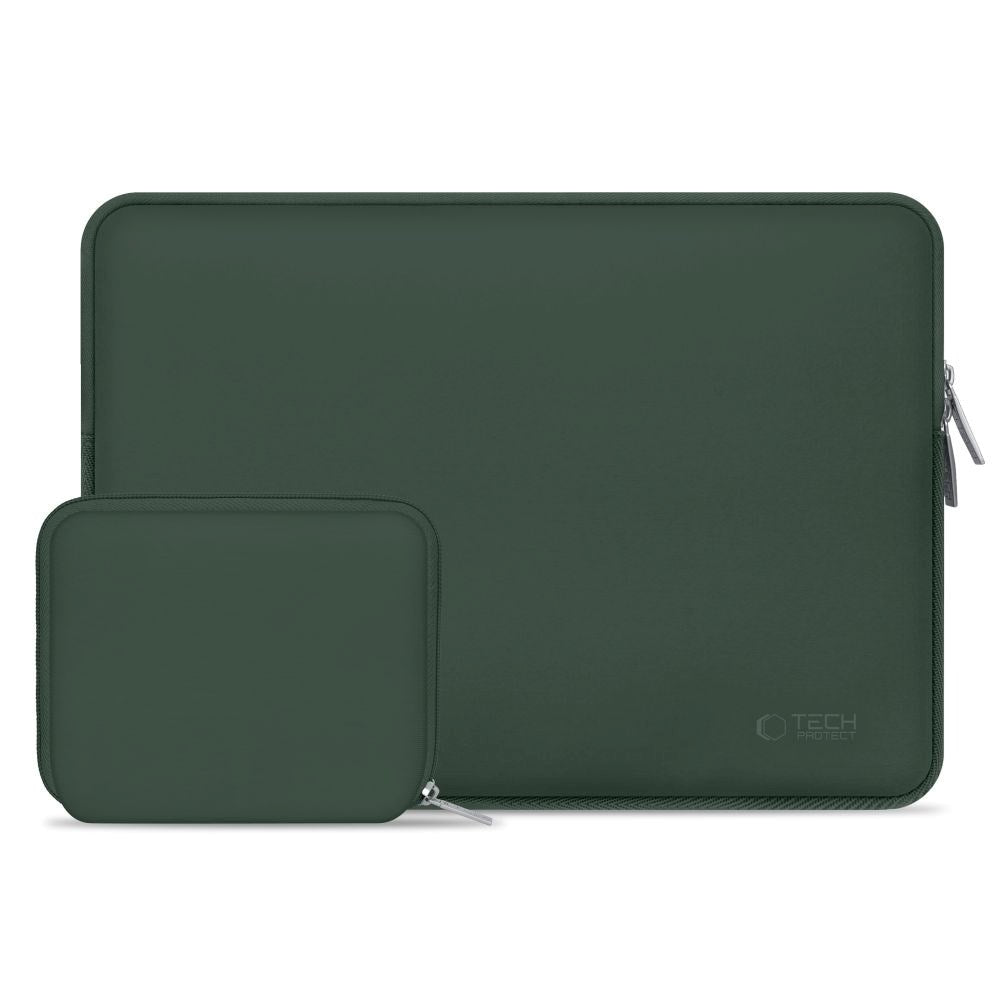 Tech-Protect Neoslim MacBook/Laptop 13-14" Sleeve - Lille Taske - Grøn