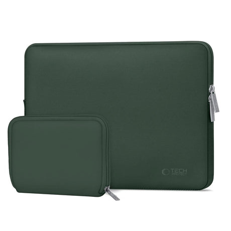 Tech-Protect Neoslim MacBook/Laptop 13-14" Sleeve - Lille Taske - Grøn