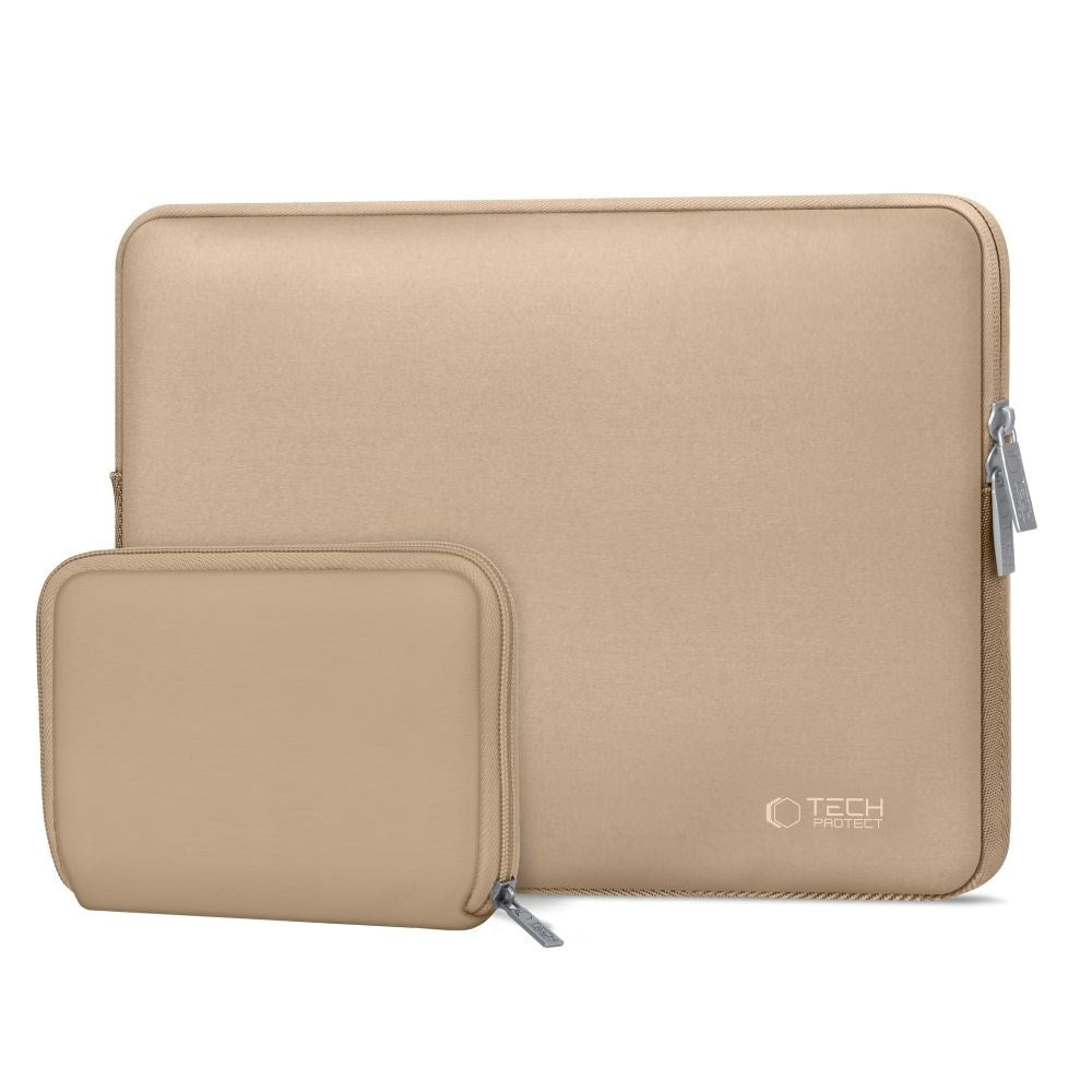 Tech-Protect Neoslim MacBook/Laptop 15-16" Sleeve - Lille Taske - Beige