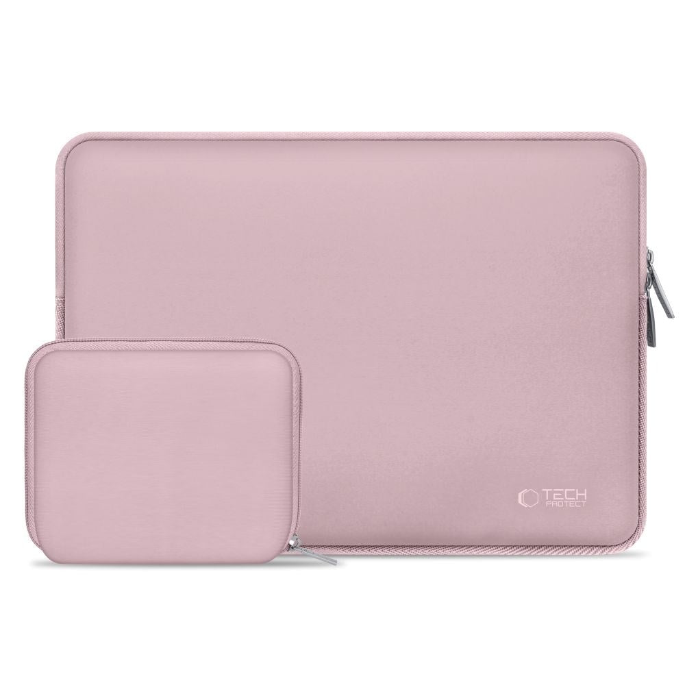 Tech-Protect Neoslim MacBook/Laptop 15-16" Sleeve - Lille Taske - Lyserød