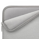 Tech-Protect Sleevy MacBook/Laptop 13-14" Sleeve- Lomme - Grå