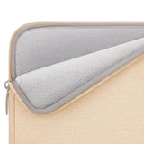 Tech-Protect Sleevy MacBook/Laptop 13-14" Sleeve- Lomme - Beige