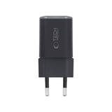 Tech-Protect 33W Vægoplader - 1x USB-A / 1x USB-C - Sort