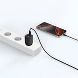 Tech-Protect 33W Vægoplader - 1x USB-A / 1x USB-C - Sort