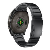 Universal Garmin 26mm QuickFit Tech-Protect Stål Rem - Sort