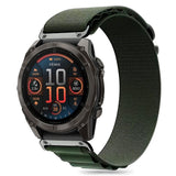 Universal Garmin 26mm QuickFit Tech-Protect Nylon Pro Rem - Grøn