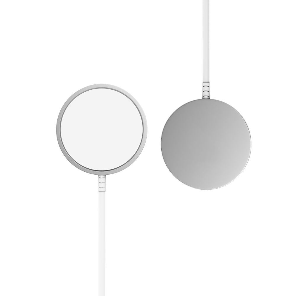 Magnetisk Qi15W Trådløs Oplader fra Tech-Protect - Hvid