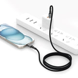 Tech-Protect Ultraboost 100W USB-C til USB-C Kabel - PD - 1m - Sort / Mørkegrå