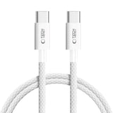 Tech-Protect Ultraboost Lite USB-C til USB-C Kabel PD 60W / 3A 1m - Grå