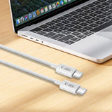 Tech-Protect Ultraboost Lite USB-C til USB-C Kabel PD 60W / 3A 2m - Grå