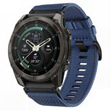 Universal Garmin Rem 22mm QuickFit Tech-Protect Classic Nylon Urrem - Blå
