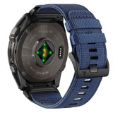 Universal Garmin Rem 22mm QuickFit Tech-Protect Classic Nylon Urrem - Blå