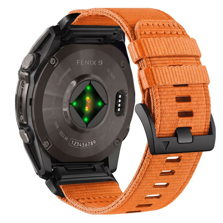 Universal Garmin Rem 22mm QuickFit Tech-Protect Classic Nylon Urrem - Orange