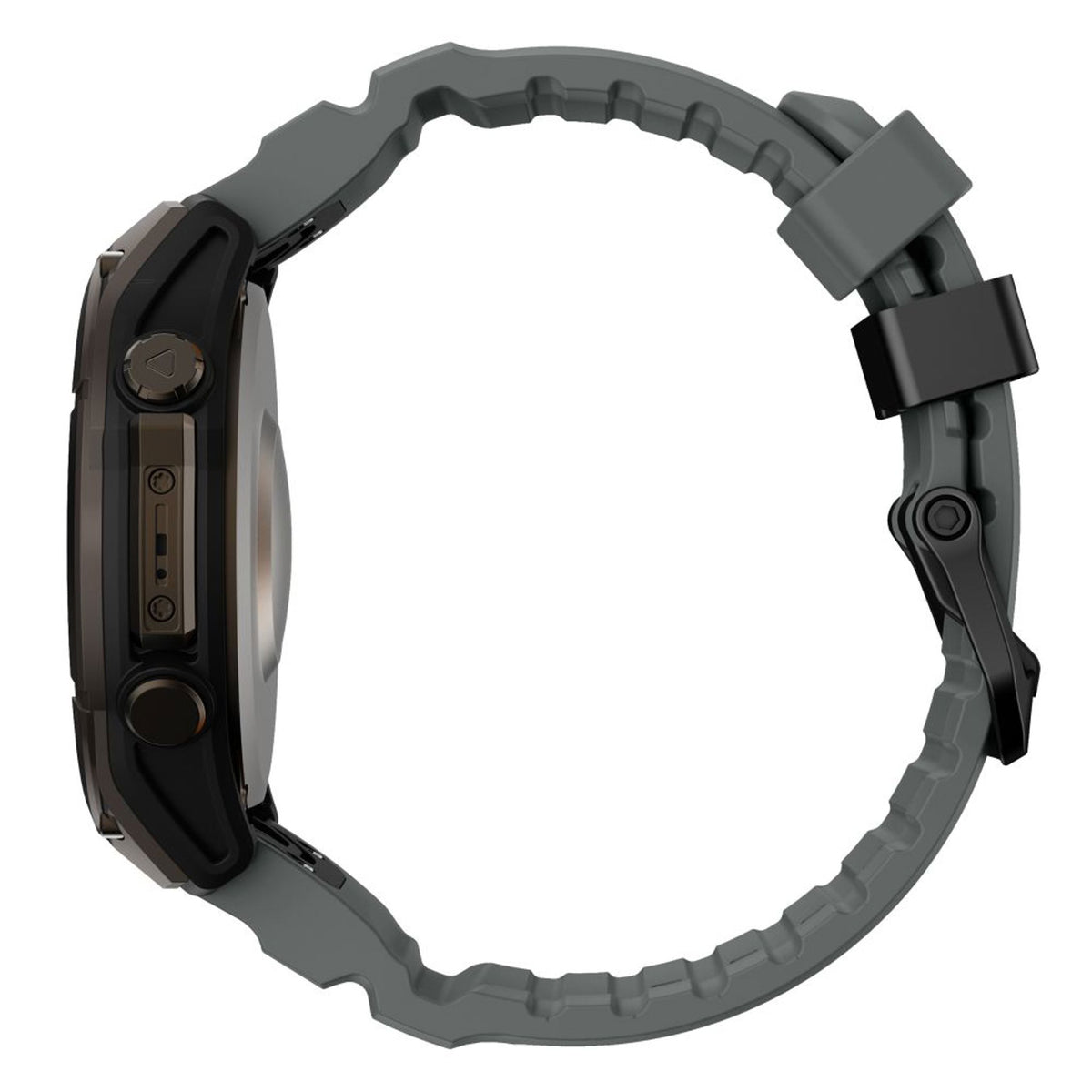 Universal Garmin 22mm QuickFit Tech-Protect Motion Fleksibelt Plast Rem - Grå