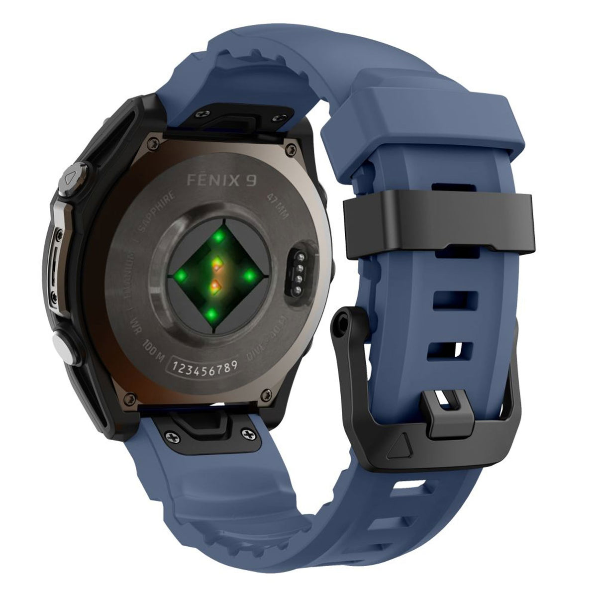 Universal Garmin 22mm QuickFit Tech-Protect Motion Fleksibelt Plast Rem - Blå