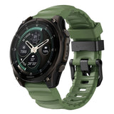 Universal Garmin 22mm QuickFit Tech-Protect Motion Fleksibelt Plast Rem - Grøn