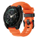 Universal Garmin 22mm QuickFit Tech-Protect Motion Fleksibelt Plast Rem - Orange