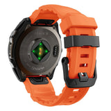 Universal Garmin 22mm QuickFit Tech-Protect Motion Fleksibelt Plast Rem - Orange