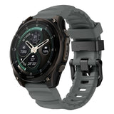 Universal Garmin 26mm QuickFit Tech-Protect Motion Fleksibelt Plast Rem - Grå