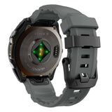 Universal Garmin 26mm QuickFit Tech-Protect Motion Fleksibelt Plast Rem - Grå