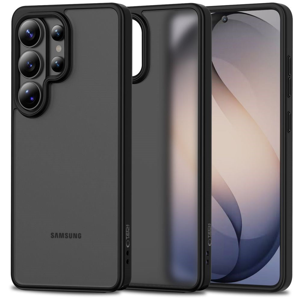 Samsung Galaxy S26 Ultra Tech-Protect MagMat Bagside Cover - Mat Sort