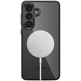 Samsung Galaxy S26 Tech-Protect MagMat Bagside Cover - MagSafe Kompatibel - Gennemsigtig / Sort