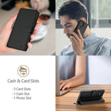 Samsung Galaxy S26+ (Plus) Tech-Protect Wallet Cover m. Pung - Sort