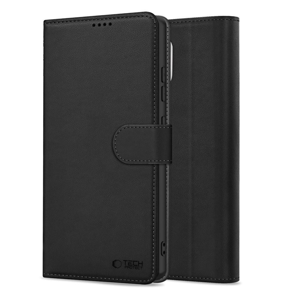 Samsung Galaxy S26 Ultra Tech-Protect Wallet Cover m. Pung - Sort