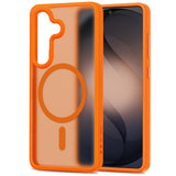 Samsung Galaxy S26 Tech-Protect MagMat Bagside Cover - MagSafe Kompatibel - Mat Orange