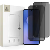 Samsung Galaxy A37 / A57 / S25 FE Tech-Protect - Glass Spy+ Skærmbeskyttelsesglas - Privacy Funktion - 2 stk. - Gennemsigtig